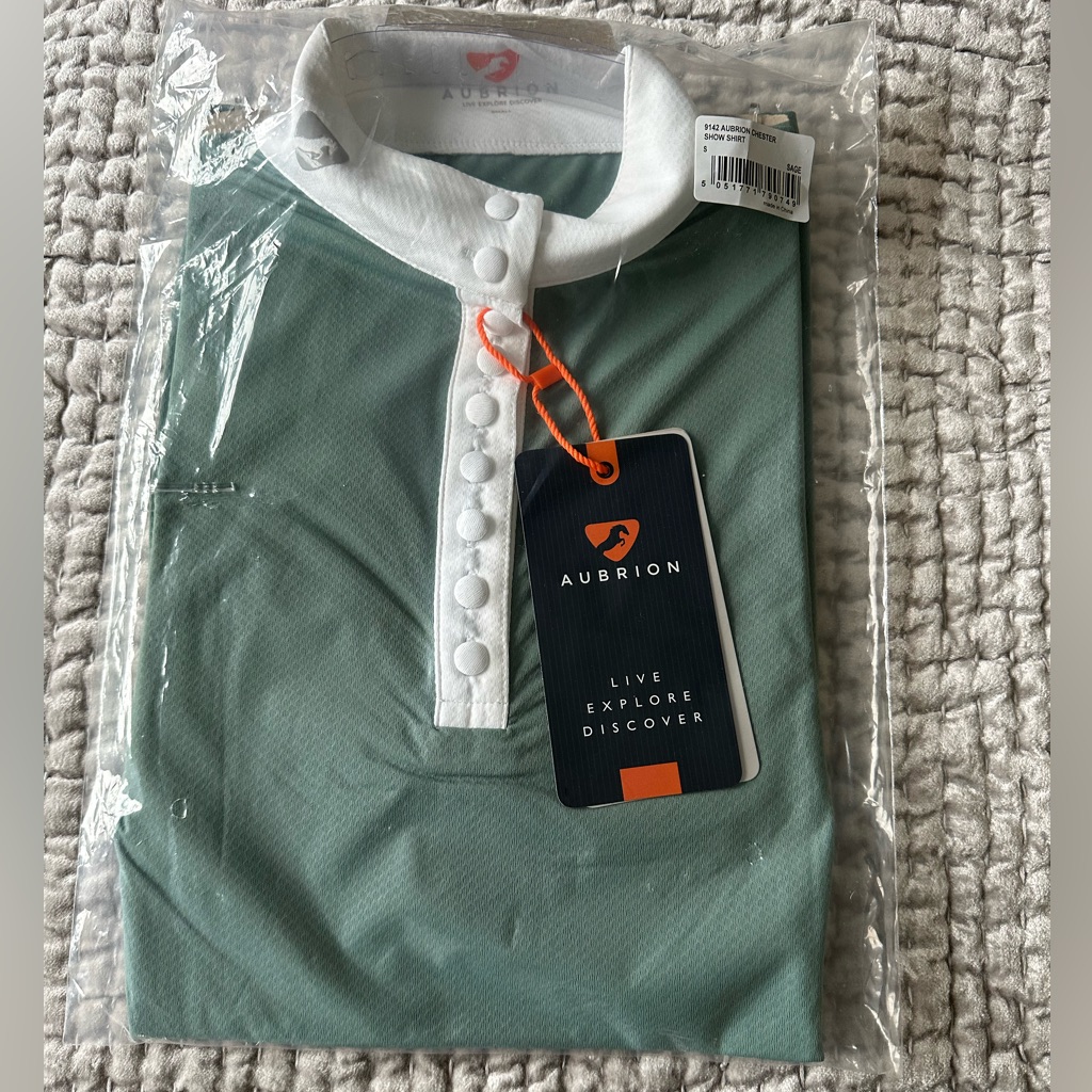 Aubrion Show Shirt - Sage - Small